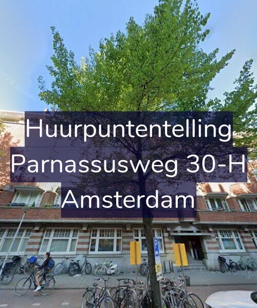 Foto gevel Huurpuntentelling voor Parnassusweg 30-H, Amsterdam