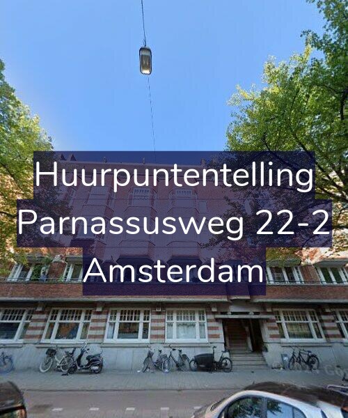 Foto gevel Huurpuntentelling voor Parnassusweg 22-2, Amsterdam