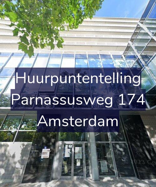 Foto gevel Huurpuntentelling voor Parnassusweg 174, Amsterdam