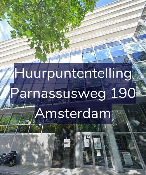 Foto gevel Huurpuntentelling voor Parnassusweg 190, Amsterdam