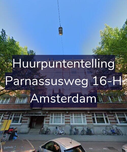 Foto gevel Huurpuntentelling voor Parnassusweg 16-H, Amsterdam