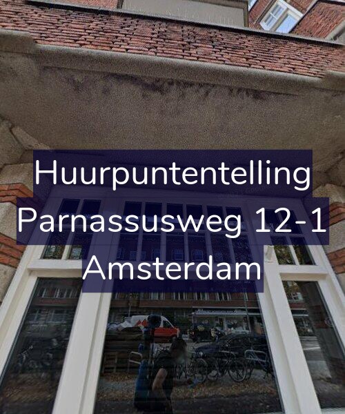 Foto gevel Huurpuntentelling voor Parnassusweg 12-1, Amsterdam