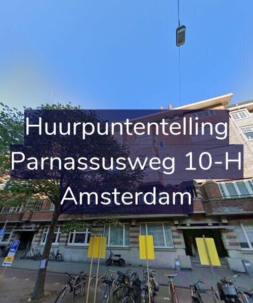 Foto gevel Huurpuntentelling voor Parnassusweg 10-H, Amsterdam