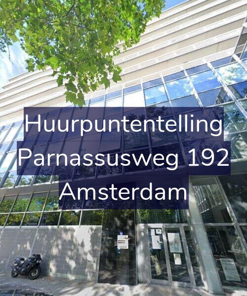 Foto gevel Huurpuntentelling voor Parnassusweg 192, Amsterdam