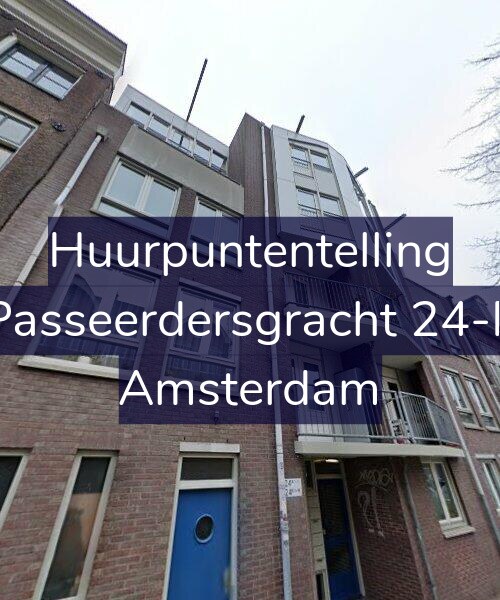 Foto gevel Huurpuntentelling voor Passeerdersgracht 24-F, Amsterdam