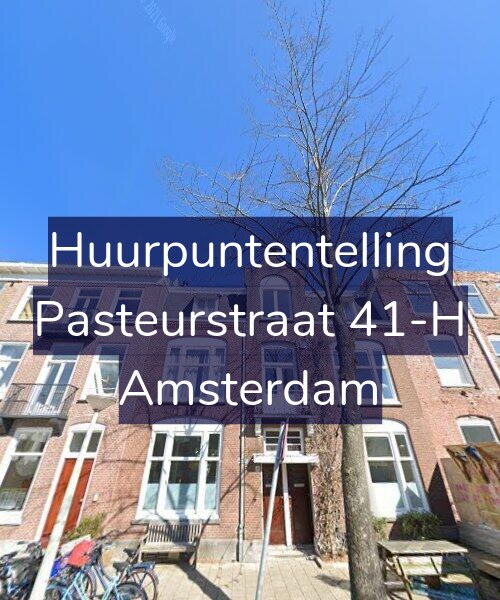 Foto gevel Huurpuntentelling voor Pasteurstraat 41-H, Amsterdam