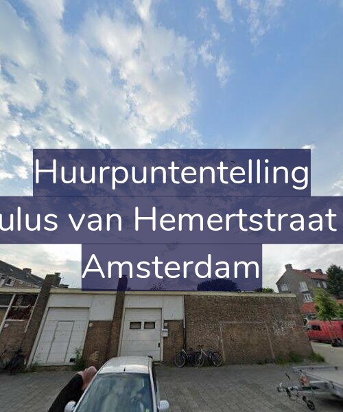 Foto gevel Huurpuntentelling voor Paulus van Hemertstraat 45, Amsterdam