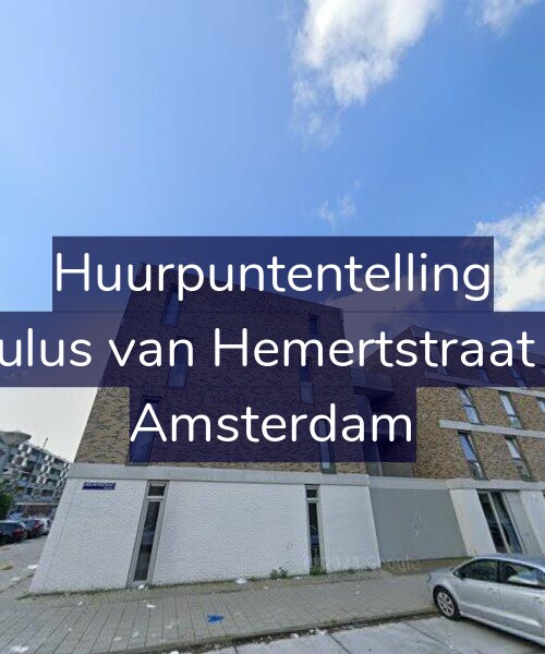 Foto gevel Huurpuntentelling voor Paulus van Hemertstraat 39, Amsterdam