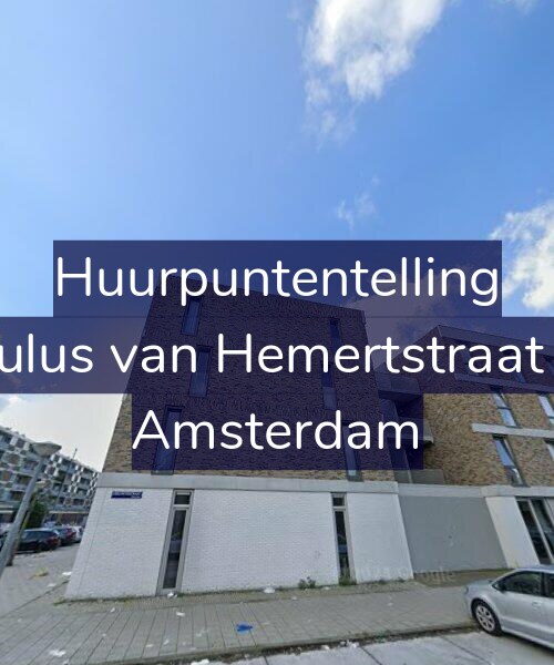 Foto gevel Huurpuntentelling voor Paulus van Hemertstraat 37, Amsterdam