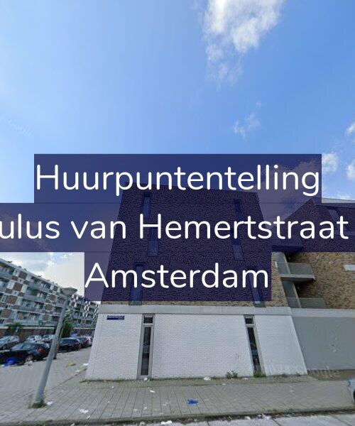 Foto gevel Huurpuntentelling voor Paulus van Hemertstraat 47, Amsterdam