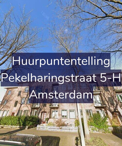 Foto gevel Huurpuntentelling voor Pekelharingstraat 5-H, Amsterdam