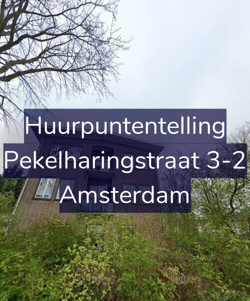 Foto gevel Huurpuntentelling voor Pekelharingstraat 3-2, Amsterdam