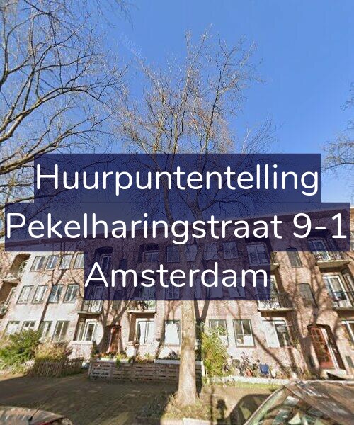 Foto gevel Huurpuntentelling voor Pekelharingstraat 9-1, Amsterdam