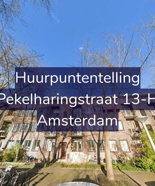 Foto gevel Huurpuntentelling voor Pekelharingstraat 13-H, Amsterdam