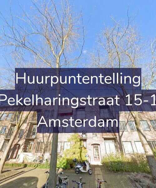 Foto gevel Huurpuntentelling voor Pekelharingstraat 15-1, Amsterdam