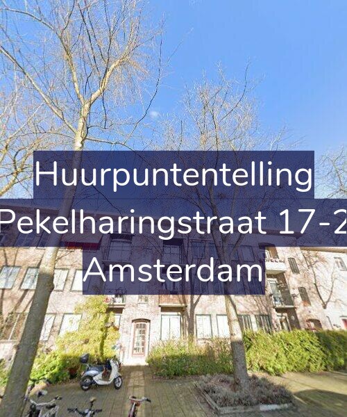 Foto gevel Huurpuntentelling voor Pekelharingstraat 17-2, Amsterdam