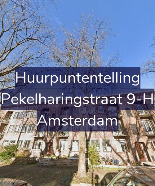 Foto gevel Huurpuntentelling voor Pekelharingstraat 9-H, Amsterdam