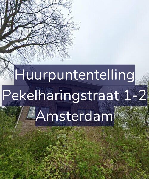 Foto gevel Huurpuntentelling voor Pekelharingstraat 1-2, Amsterdam