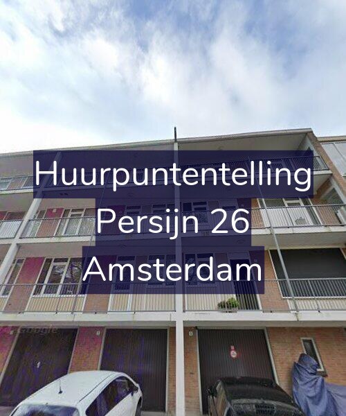 Foto gevel Huurpuntentelling voor Persijn 26, Amsterdam