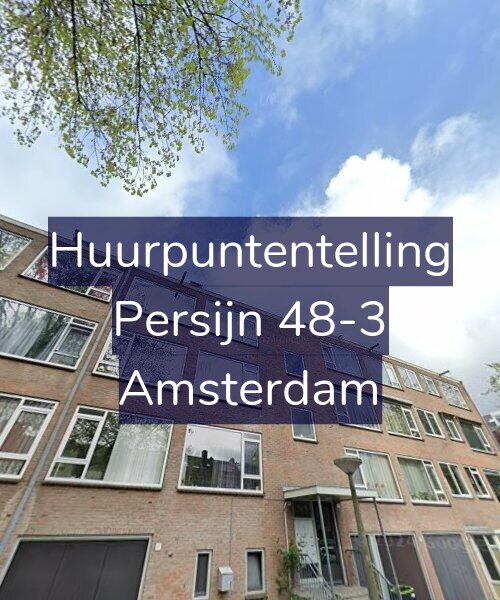 Foto gevel Huurpuntentelling voor Persijn 48-3, Amsterdam