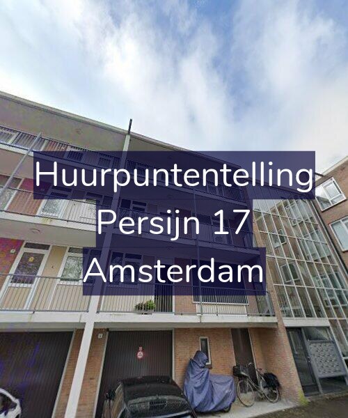 Foto gevel Huurpuntentelling voor Persijn 17, Amsterdam