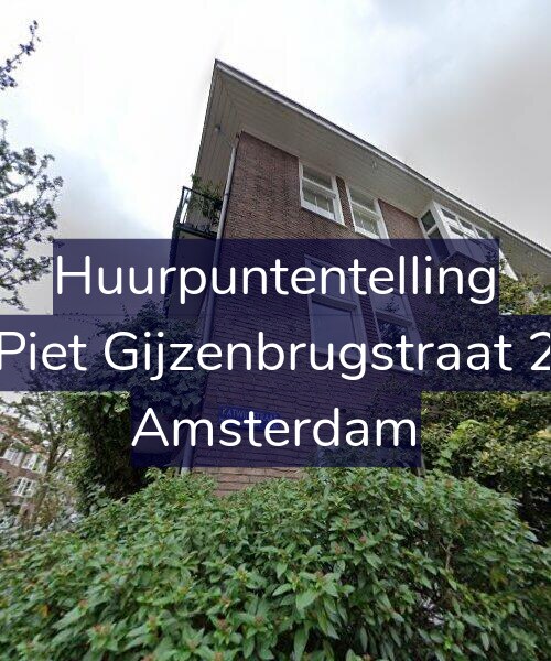 Foto gevel Huurpuntentelling voor Katwijkstraat 15-H, Amsterdam
