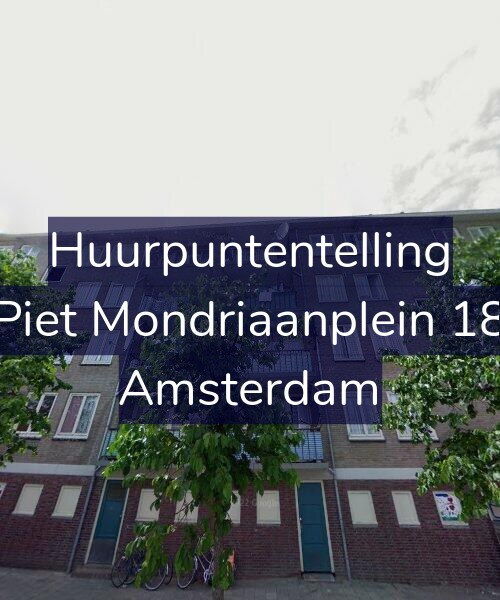 Foto gevel Huurpuntentelling voor Piet Mondriaanplein 18, Amsterdam