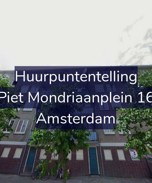 Foto gevel Huurpuntentelling voor Piet Mondriaanplein 16, Amsterdam