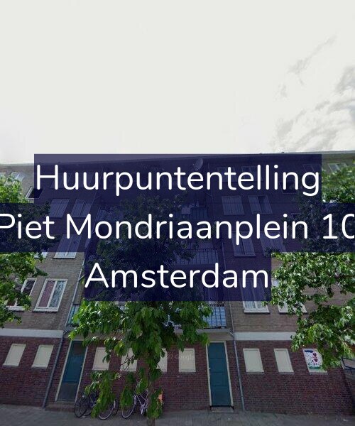 Foto gevel Huurpuntentelling voor Piet Mondriaanplein 10, Amsterdam
