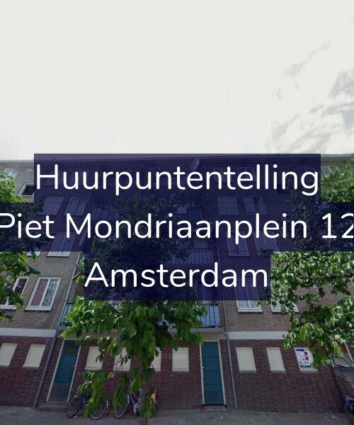 Foto gevel Huurpuntentelling voor Piet Mondriaanplein 12, Amsterdam