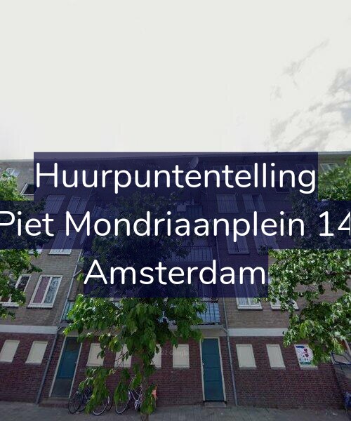 Foto gevel Huurpuntentelling voor Piet Mondriaanplein 14, Amsterdam