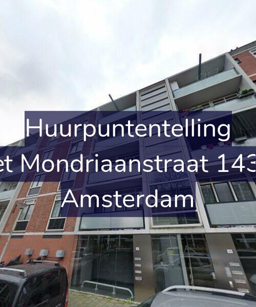 Foto gevel Huurpuntentelling voor Piet Mondriaanstraat 143-1, Amsterdam