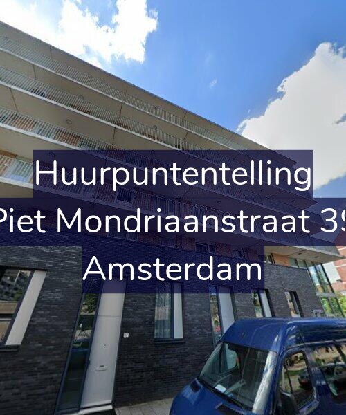 Foto gevel Huurpuntentelling voor Piet Mondriaanstraat 39, Amsterdam