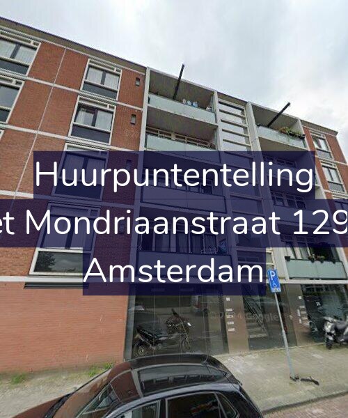 Foto gevel Huurpuntentelling voor Piet Mondriaanstraat 129-H, Amsterdam