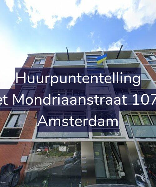 Foto gevel Huurpuntentelling voor Piet Mondriaanstraat 107-2, Amsterdam