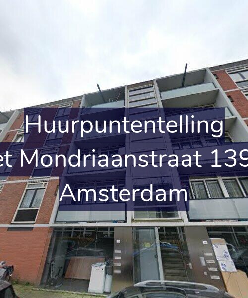 Foto gevel Huurpuntentelling voor Piet Mondriaanstraat 139-1, Amsterdam