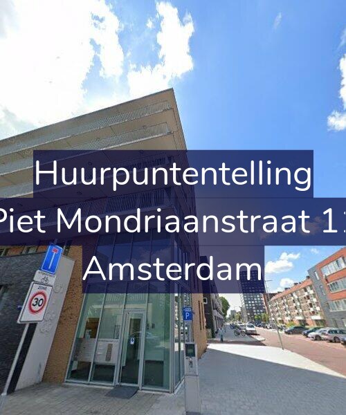 Foto gevel Huurpuntentelling voor Piet Mondriaanstraat 11, Amsterdam