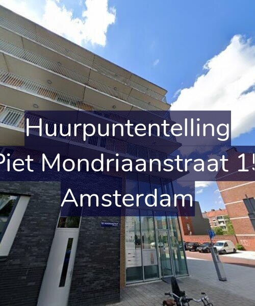 Foto gevel Huurpuntentelling voor Piet Mondriaanstraat 15, Amsterdam
