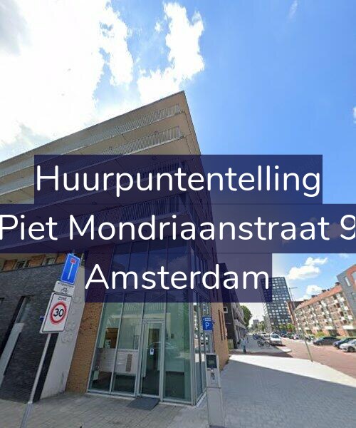 Foto gevel Huurpuntentelling voor Piet Mondriaanstraat 9, Amsterdam