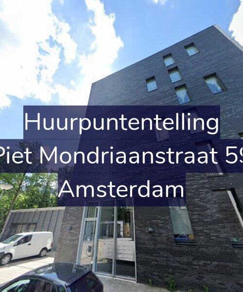Foto gevel Huurpuntentelling voor Piet Mondriaanstraat 59, Amsterdam