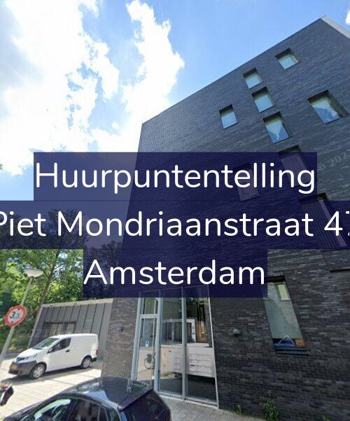Foto gevel Huurpuntentelling voor Piet Mondriaanstraat 47, Amsterdam