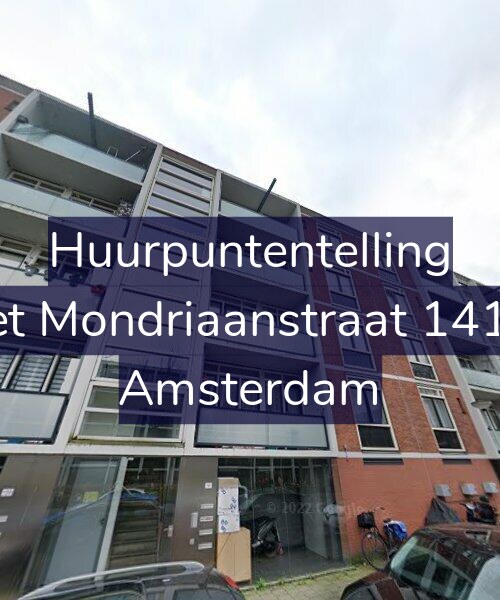 Foto gevel Huurpuntentelling voor Piet Mondriaanstraat 141-1, Amsterdam