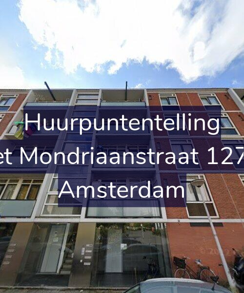 Foto gevel Huurpuntentelling voor Piet Mondriaanstraat 127-2, Amsterdam
