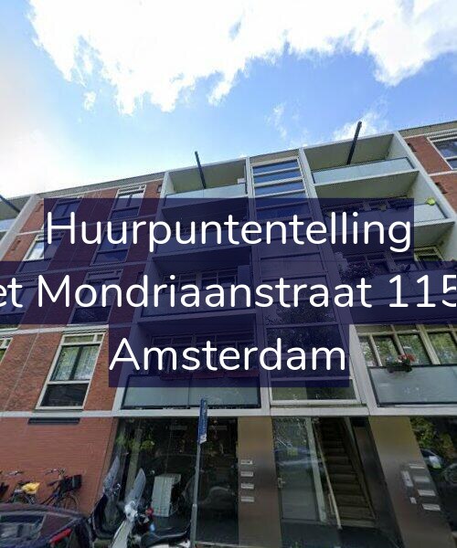 Foto gevel Huurpuntentelling voor Piet Mondriaanstraat 115-1, Amsterdam