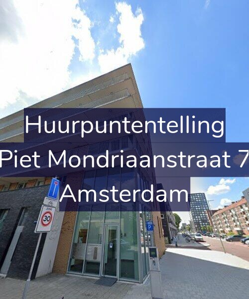 Foto gevel Huurpuntentelling voor Piet Mondriaanstraat 7, Amsterdam