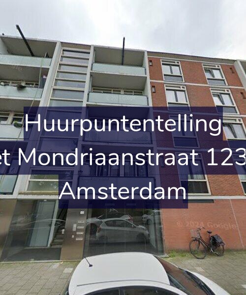 Foto gevel Huurpuntentelling voor Piet Mondriaanstraat 123-H, Amsterdam