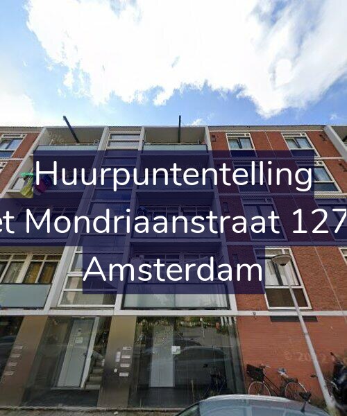 Foto gevel Huurpuntentelling voor Piet Mondriaanstraat 127-H, Amsterdam