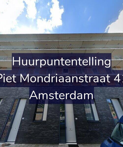 Foto gevel Huurpuntentelling voor Piet Mondriaanstraat 41, Amsterdam