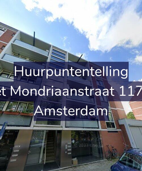 Foto gevel Huurpuntentelling voor Piet Mondriaanstraat 117-H, Amsterdam