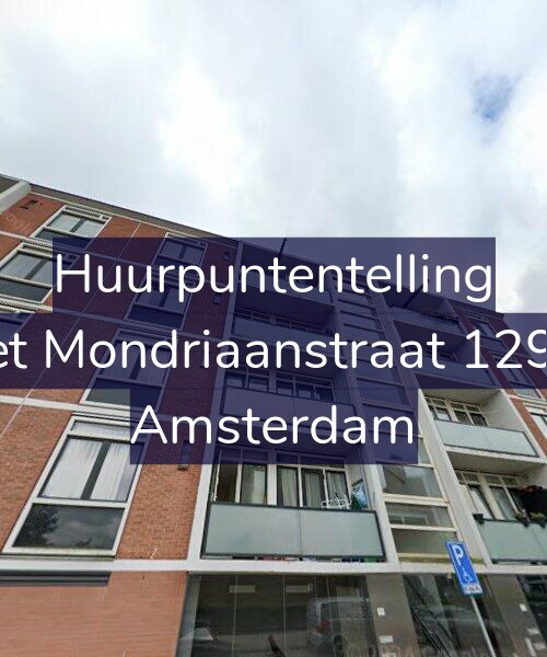 Foto gevel Huurpuntentelling voor Piet Mondriaanstraat 129-3, Amsterdam
